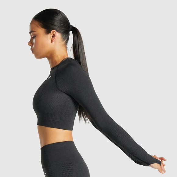 Gymshark Tops - VITAL SEAMLESS LONG SLEEVE CROP TOP
